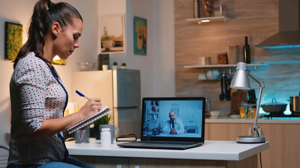 A Sleep Coach And Healthcare Provider Collaborating Virtually To Create Personalized Sleep Strategies, Highlighting The Partnership Between Sleep Coaches And Healthcare Providers.